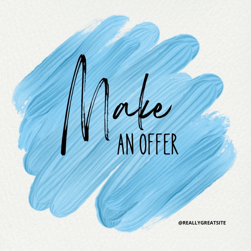 See something you like… make an offer!